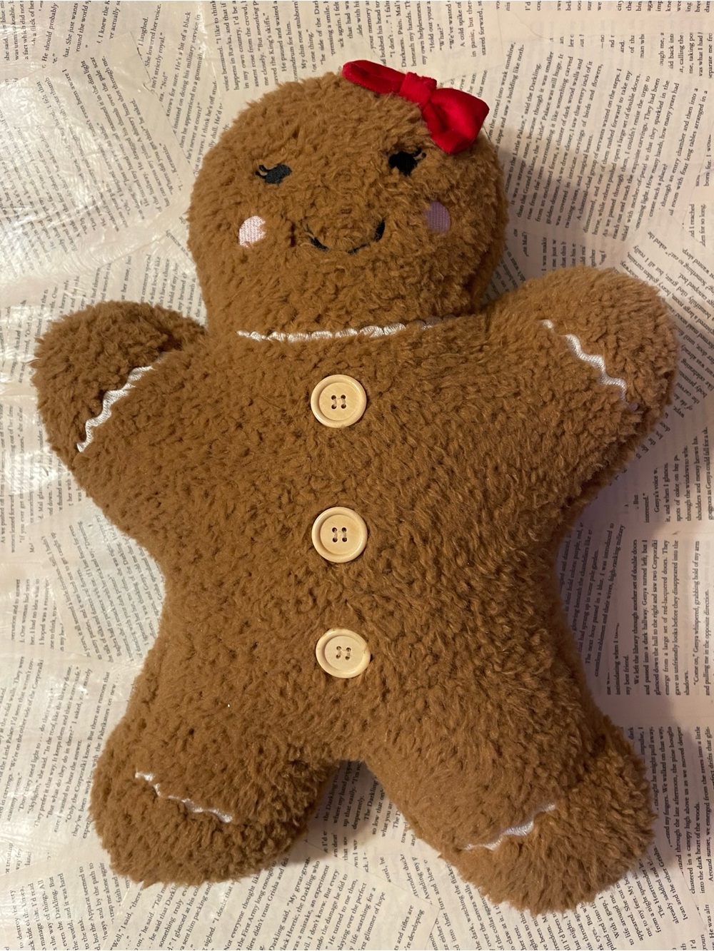 Cupcakes And Cashmere Girl Gingerbread Woman Plushie